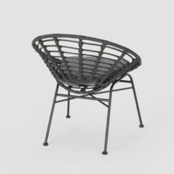 3pc Pigment Iron Modern Boho Chat Set Gray - Christopher Knight Home -Outdoor Living Shop GUEST 5aaa505c 7bef 432c bddc ffe0ff777198