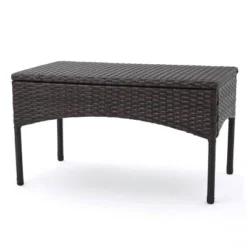 Cancun 4pc All-Weather Wicker Patio Chair Set - Brown - Christopher Knight Home -Outdoor Living Shop GUEST 5bdb67c6 5fda 4b74 93bb af6d9a30a09f