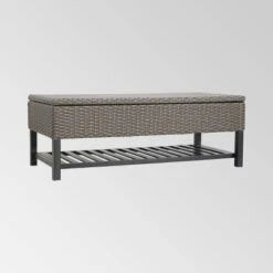 Regent Wicker Storage Bench - Christopher Knight Home 13 Regent Wicker Storage Bench - Christopher Knight Home -Outdoor Living Shop GUEST 5d4a6e5f 392c 456e ac5c 280e4b97a5f1