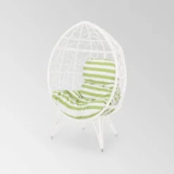 Gianni Wicker Teardrop Chair - Christopher Knight Home -Outdoor Living Shop GUEST 5e52169a 2d55 4c89 8a53 5817db4c72cf