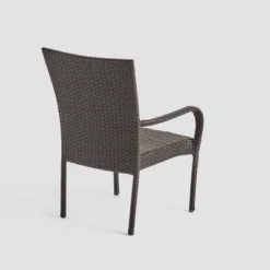 7pc Walker Acacia & Wicker Patio Dining Set Teak - Christopher Knight Home -Outdoor Living Shop GUEST 615d3a35 8366 43ee a2fe ae343d8d73f6