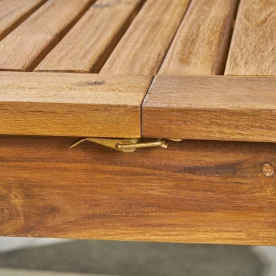 Damon 9pc Wood & Wicker Expandable Dining Set - Natural/Brown - Christopher Knight Home 9 Damon 9pc Wood & Wicker Expandable Dining Set - Natural/Brown - Christopher Knight Home - Image 7