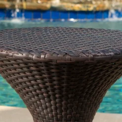 Franklin 16" Wicker Hourglass Side Table - Multibrown - Christopher Knight Home 6 Franklin 16" Wicker Hourglass Side Table - Multibrown - Christopher Knight Home -Outdoor Living Shop GUEST 61a8ad87 fc5c 4d24 ac6f 3593cd80ecd0