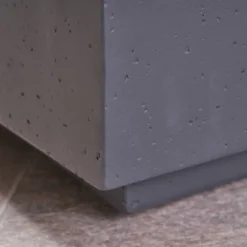 Aidan Rectangle 40" Lightweight Concrete Gas Fire Pit - Dark Gray - Christopher Knight Home 10 Aidan Rectangle 40" Lightweight Concrete Gas Fire Pit - Dark Gray - Christopher Knight Home -Outdoor Living Shop GUEST 6218e478 c42a 40fb baa2 61a5467c8cc5