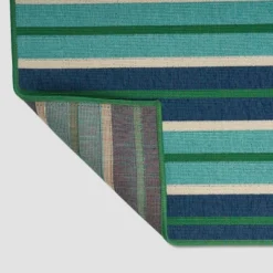 5' X 8' Ellis Geometric Outdoor Rug Blue/Green - Christopher Knight Home -Outdoor Living Shop GUEST 62ab2ee1 77af 4dae b4b7 bab8c6de9685