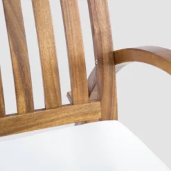 Cayo 2pk Acacia Wood Rocking Chair - Natural/Cream - Christopher Knight Home 7 Cayo 2pk Acacia Wood Rocking Chair - Natural/Cream - Christopher Knight Home -Outdoor Living Shop GUEST 630397b0 96a9 4cc7 87df 82b11aa24aad