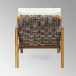 Nova 2pk Acacia Wood Club Chairs - Teak/Gray/Beige - Christopher Knight Home -Outdoor Living Shop GUEST 631936b6 99fd 49ab 8660 e7db4852efba