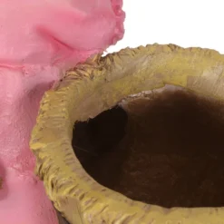 Christopher Knight Home 15" Wide Kuhrs Concrete Outdoor Novelty Rabbit Planter Brown/Pink -Outdoor Living Shop GUEST 66a43f1d 94ad 42c8 b0eb c847d6907db0