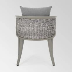 Pebble Set Of 2 Wicker Boho Club Chairs - Gray - Christopher Knight Home 9 Pebble Set Of 2 Wicker Boho Club Chairs - Gray - Christopher Knight Home -Outdoor Living Shop GUEST 671b3f4d 46fd 4901 8c07 fb1b05cb8560