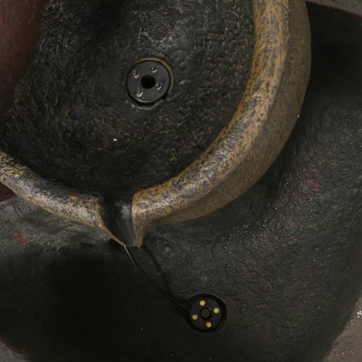 30.75" Bochas Faux Stone Fountain - Christopher Knight Home 6 30.75" Bochas Faux Stone Fountain - Christopher Knight Home - Image 4