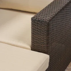 Santa Rosa 10pc Wicker Sectional Sofa Set - Brown/Beige - Christopher Knight Home -Outdoor Living Shop GUEST 692f2ded 6005 4368 a87e 0139ec14cefc