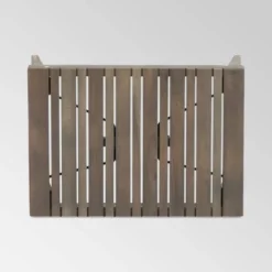Kyoto Acacia Wood Folding Side Table - Gray - Christopher Knight Home 10 Kyoto Acacia Wood Folding Side Table - Gray - Christopher Knight Home -Outdoor Living Shop GUEST 69dd14b4 79cc 4f66 b75d 1c569bc01ad1