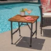 Ocala Acacia Industrial Side Table - Antique Black - Christopher Knight Home 2 Ocala Acacia Industrial Side Table - Antique Black - Christopher Knight Home -Outdoor Living Shop GUEST 6a168106 2637 42c9 8739 117e8cd338b5