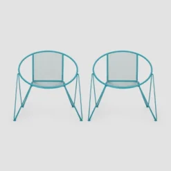 Georgia 2PK Iron Modern Club Chair - Christopher Knight Home -Outdoor Living Shop GUEST 6a819c7f 81ad 4dfd a56b c6acee965461