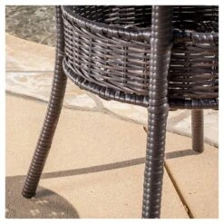 Littleton 3-Piece Wicker Patio Bistro Seating Set - Brown - Christopher Knight Home -Outdoor Living Shop GUEST 6af7e9d7 3ca4 4d21 9755 13f69129c6aa