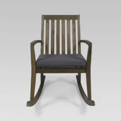 Montrose Acacia Wood Patio Rocking Chair Gray - Christopher Knight Home -Outdoor Living Shop GUEST 6b1fff7e 8124 493e 9f72 5cebd3fe1db3