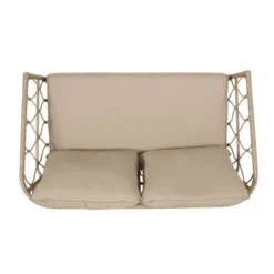 2pc Bruce Outdoor Wicker Loveseat & Coffee Table Light Brown/Beige - Christopher Knight Home 18 2pc Bruce Outdoor Wicker Loveseat & Coffee Table Light Brown/Beige - Christopher Knight Home -Outdoor Living Shop GUEST 6bf511a2 16f3 4936 b42e 2f3e28aabf27 1