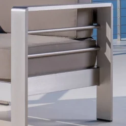 Cape Coral 2pk Aluminum Patio Club Chair - Khaki - Christopher Knight Home -Outdoor Living Shop GUEST 6c42c436 cc6f 42df 89a9 7903505b1470