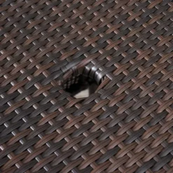 Bertha 5pc Wicker Patio Dining Set - Multibrown - Christopher Knight Home -Outdoor Living Shop GUEST 6cabf026 b9f5 4e48 aec0 f735ac056de9