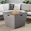 Langton Square 30" Light Weight Concrete Gas Fire Pit - Dark Gray -Outdoor Living Shop GUEST 6e5cf815 9412 42bb 9fff b87ae7ec19d5