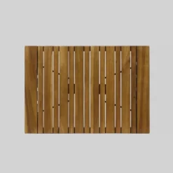 Huntsville Acacia Wood Foldable Side Table - Brown Patina/Gray - Christopher Knight Home -Outdoor Living Shop GUEST 6e66a388 9381 4f3d 96f1 632bbae8ef50