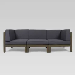 Brava 3pc Acacia Modular Sofa - Christopher Knight Home 10 Brava 3pc Acacia Modular Sofa - Christopher Knight Home -Outdoor Living Shop GUEST 6e94593e 082a 44c1 8be9 9f728affc970