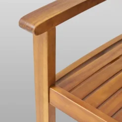 Wiloson 7pc Acacia Dining Set - Teak - Christopher Knight Home -Outdoor Living Shop GUEST 6efdb4f0 eed3 4682 8d6c 30c87e32109a