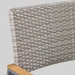 Luton 2pk Wicker & Aluminum Patio Dining Chair - Gray - Christopher Knight Home -Outdoor Living Shop GUEST 6f632f70 4407 43d0 a418 f52da59555fc