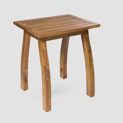 Champlain 3pc Acacia Wood Rocking Chairs Set Teak/Yellow - Christopher Knight Home 7 Champlain 3pc Acacia Wood Rocking Chairs Set Teak/Yellow - Christopher Knight Home - Image 5