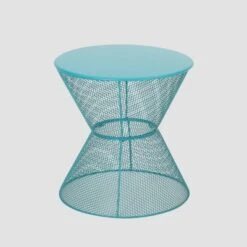 Nevada Iron Modern Side Table - Matte Teal - Christopher Knight Home 13 Nevada Iron Modern Side Table - Matte Teal - Christopher Knight Home -Outdoor Living Shop GUEST 7253f7dd c3dc 4499 86fd 37473ca2257a