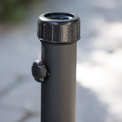 Hexagon 66-pound Patio Umbrella Base - Black - Christopher Knight Home 4 Hexagon 66-pound Patio Umbrella Base - Black - Christopher Knight Home - Image 2