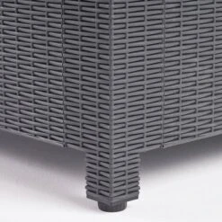 Waverly 4pc All Weather Faux Wicker Patio Chat Set - Dark Gray/Gray - Christopher Knight Home -Outdoor Living Shop GUEST 7627beed 7b2b 4377 8f71 eb674ff25662