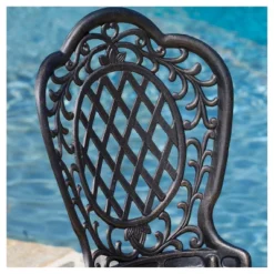 Cole 3pc Cast Aluminum Patio Bistro Set - Bronze - Christopher Knight Home 7 Cole 3pc Cast Aluminum Patio Bistro Set - Bronze - Christopher Knight Home -Outdoor Living Shop GUEST 7660990d 659e 4373 9537 ac1cee29f257