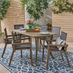 O'Shanter 7pc Acacia Dining Set - Christopher Knight Home 10 O'Shanter 7pc Acacia Dining Set - Christopher Knight Home -Outdoor Living Shop GUEST 77831d5a 913e 46b7 8204 aa8f2e018e70