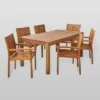 Wiloson 7pc Acacia Dining Set - Teak - Christopher Knight Home -Outdoor Living Shop GUEST 78ea2b7c 95ab 43fa bf81 2cd48387f175