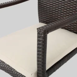 Tritan 6pc Aluminum & Wicker Patio Dining Set - Brown - Christopher Knight Home -Outdoor Living Shop GUEST 7b5d0ab2 707c 411f 95f6 eaf09b2766bf 4