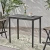 Polaris Acacia Wood Rectangle Bar Table Dark Gray - Christopher Knight Home 1 Polaris Acacia Wood Rectangle Bar Table Dark Gray - Christopher Knight Home -Outdoor Living Shop GUEST 7c685ada 727d 4369 ab7a 979af3ea8521