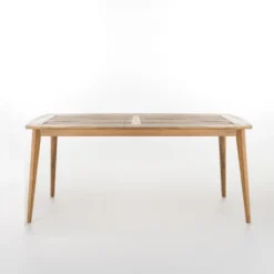 Clint 7pc Acacia And Wicker Dining Set - Teak/Brown - Christopher Knight Home -Outdoor Living Shop GUEST 7de15e07 4c1d 46a5 898d 85a7a0a9a758