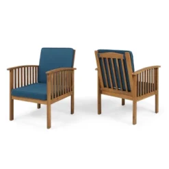 Casa 2pk Acacia Club Chairs - Christopher Knight Home -Outdoor Living Shop GUEST 7df7fb16 7c0d 4a36 acd3 bf6f807e8d3d