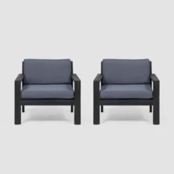 Santa Ana 2pk Acacia Wood Club Chairs - Christopher Knight Home -Outdoor Living Shop GUEST 7e2613c8 9ac7 4c51 94a0 e0a0dae53e4f