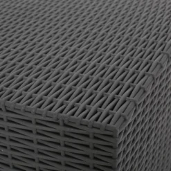 Waverly 5pc Faux Wicker Chat Set Dark Gray/Gray - Christopher Knight Home 11 Waverly 5pc Faux Wicker Chat Set Dark Gray/Gray - Christopher Knight Home -Outdoor Living Shop GUEST 7e95ddc4 c5af 456e 92b3 af57a6a1eb5d