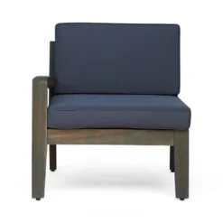 Grenada 6pc Acacia Sectional Sofa Set - Gray/Dark Gray - Christopher Knight Home -Outdoor Living Shop GUEST 80b01072 5466 4abc 8525 4f55c42ffd20