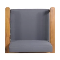 Magnolia 2pc Patio Acacia Wood Club Chairs - Teak/Dark Gray - Christopher Knight Home -Outdoor Living Shop GUEST 8143bbd8 f5b5 43e0 b8de 2b4a695477c9