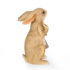 28.25" Concrete Silverbow Outdoor Rabbit Garden Statue - White And Brown - Christopher Knight Home -Outdoor Living Shop GUEST 83521bee 3370 493a 88b3 9d4ec7f770a3