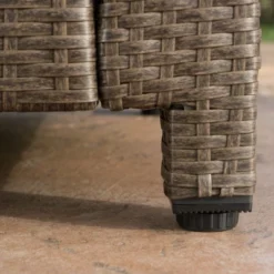 Puerta 4pc Wicker Chat Set - Light Brown/Ceramic Gray - Christopher Knight Home -Outdoor Living Shop GUEST 83a1fa6c 1390 463c b0b1 e2c9fbc15cff