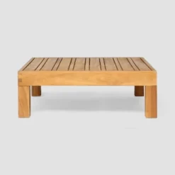 Brava 4pc Acacia Modular Sofa And Table Set - Teak/Beige - Christopher Knight Home 11 Brava 4pc Acacia Modular Sofa And Table Set - Teak/Beige - Christopher Knight Home -Outdoor Living Shop GUEST 83a7e9b8 18cd 4319 90a4 ca5d6873ecdf 3