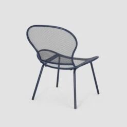 Nevada 2PK Iron Club Chair Matte Navy Blue - Christopher Knight Home 9 Nevada 2PK Iron Club Chair Matte Navy Blue - Christopher Knight Home -Outdoor Living Shop GUEST 84bd974b 4d64 4dae ac34 c6ca09f84fa9
