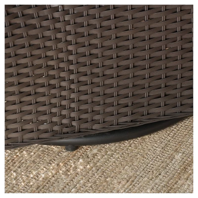 Amaya Set Of 2 Wicker Swivel Rocking Chair - Dark Brown - Christopher Knight Home 4 Amaya Set Of 2 Wicker Swivel Rocking Chair - Dark Brown - Christopher Knight Home - Image 2