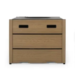 Archie Outdoor Square Fire Pit - Brown - Christopher Knight Home -Outdoor Living Shop GUEST 8a9591b1 a864 43eb bf71 b4b94d5e17ec