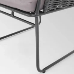 La Jolla Set Of 2 Rope Weave Modern Club Chairs - Dark Gray/Gray - Christopher Knight Home 10 La Jolla Set Of 2 Rope Weave Modern Club Chairs - Dark Gray/Gray - Christopher Knight Home -Outdoor Living Shop GUEST 8bfc0ae9 80ff 42af b5af 416ab0f90aee